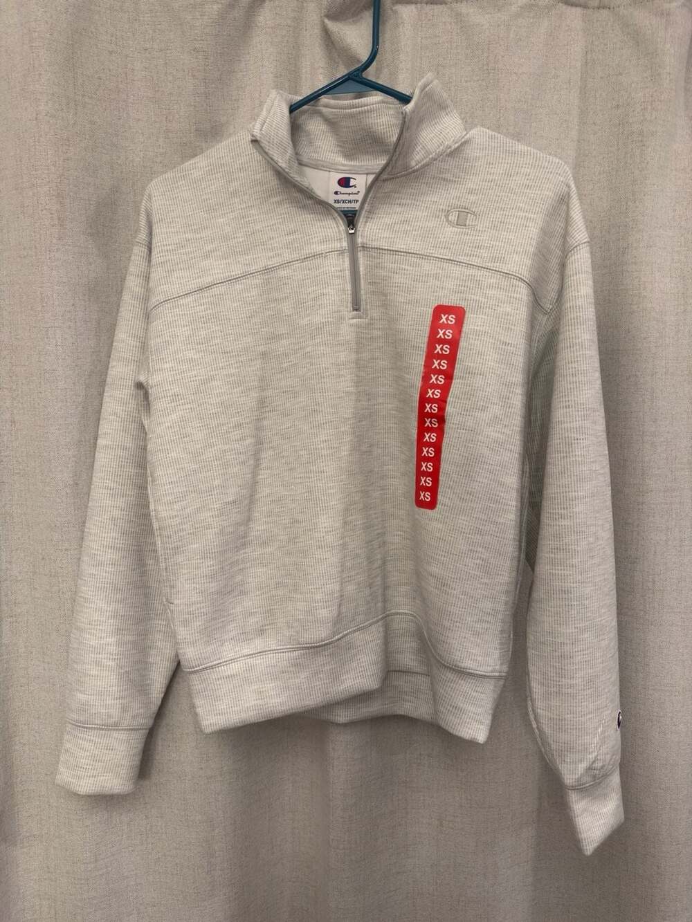 Champion Women's Air Layer Rib 1/4 Zip Pullover